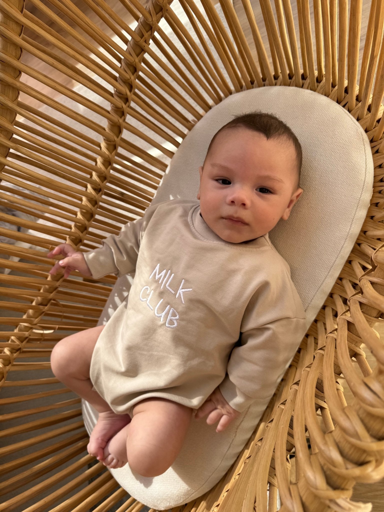 Milk Club - Sweater Romper - hejleen handmade