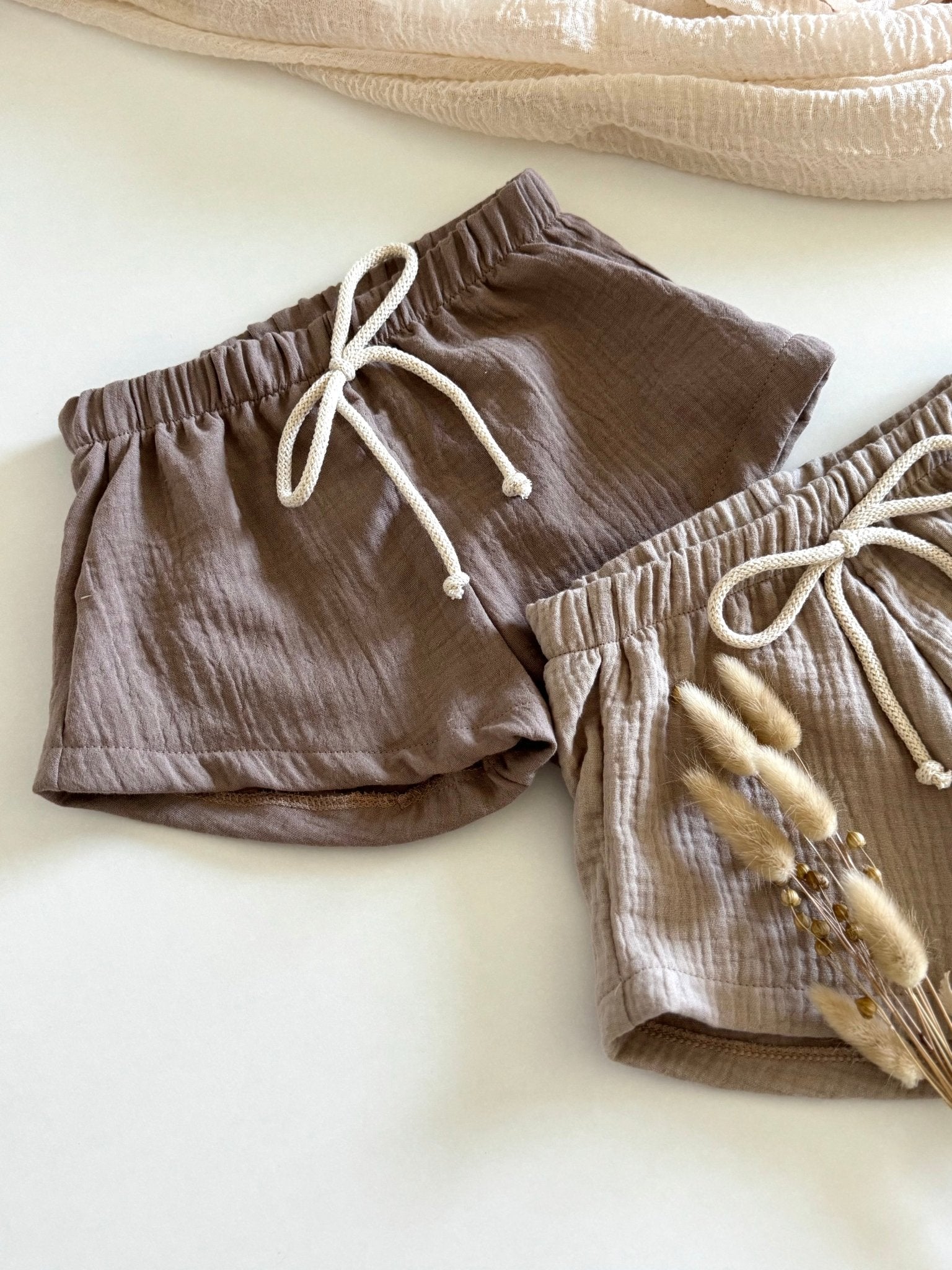 Musselin Shorts - hejleen handmade