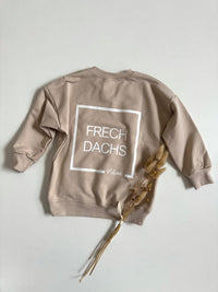 Gr. 98 - „Milian“ Frechdachs Sweater - beige