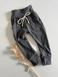 Gr. 110 - Jogger - Anthrazit meliert - hejleen handmade