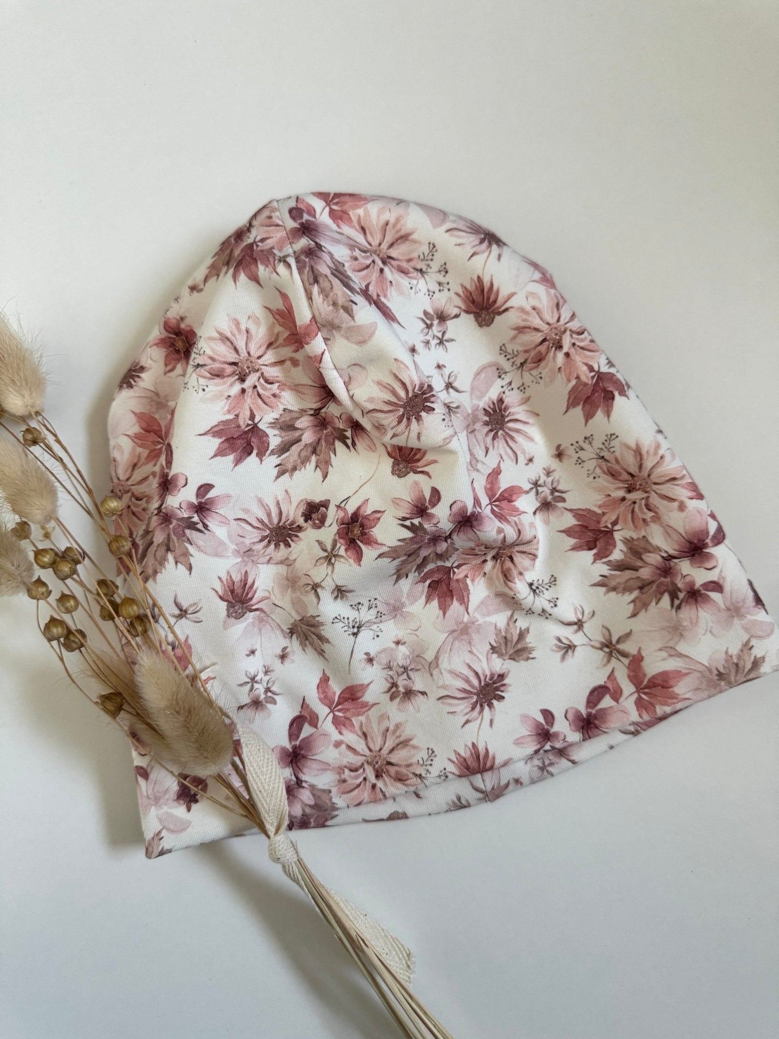 KU 46-48 cm - Jersey Beanie - Botanical