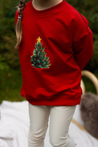 Weihnachtsbaum - Sweater - hejleen handmade